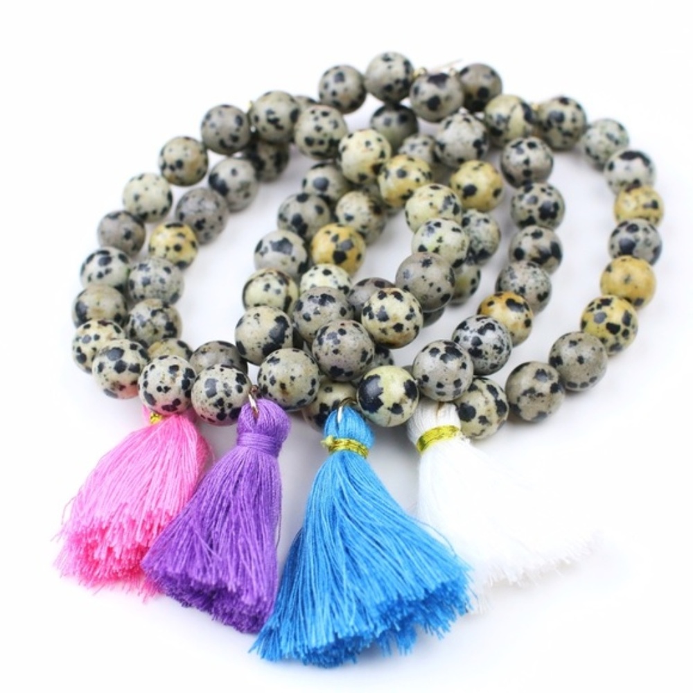 Dalmatian Tassel Bracelets
